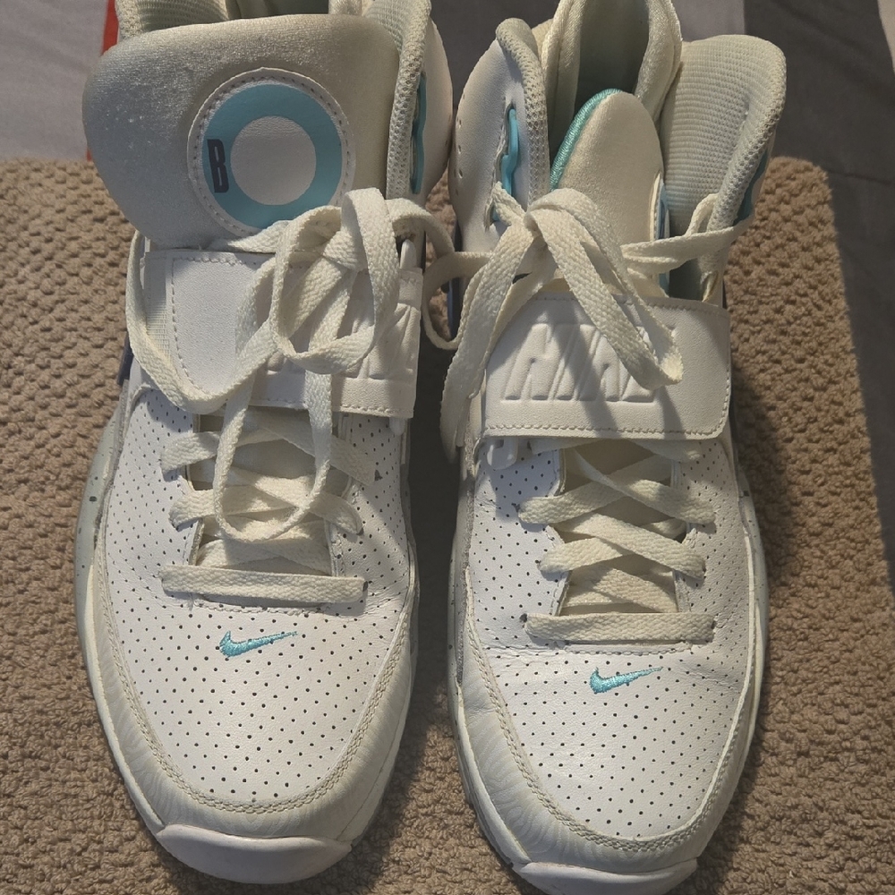 Nike Air Bo 1 White and Teal